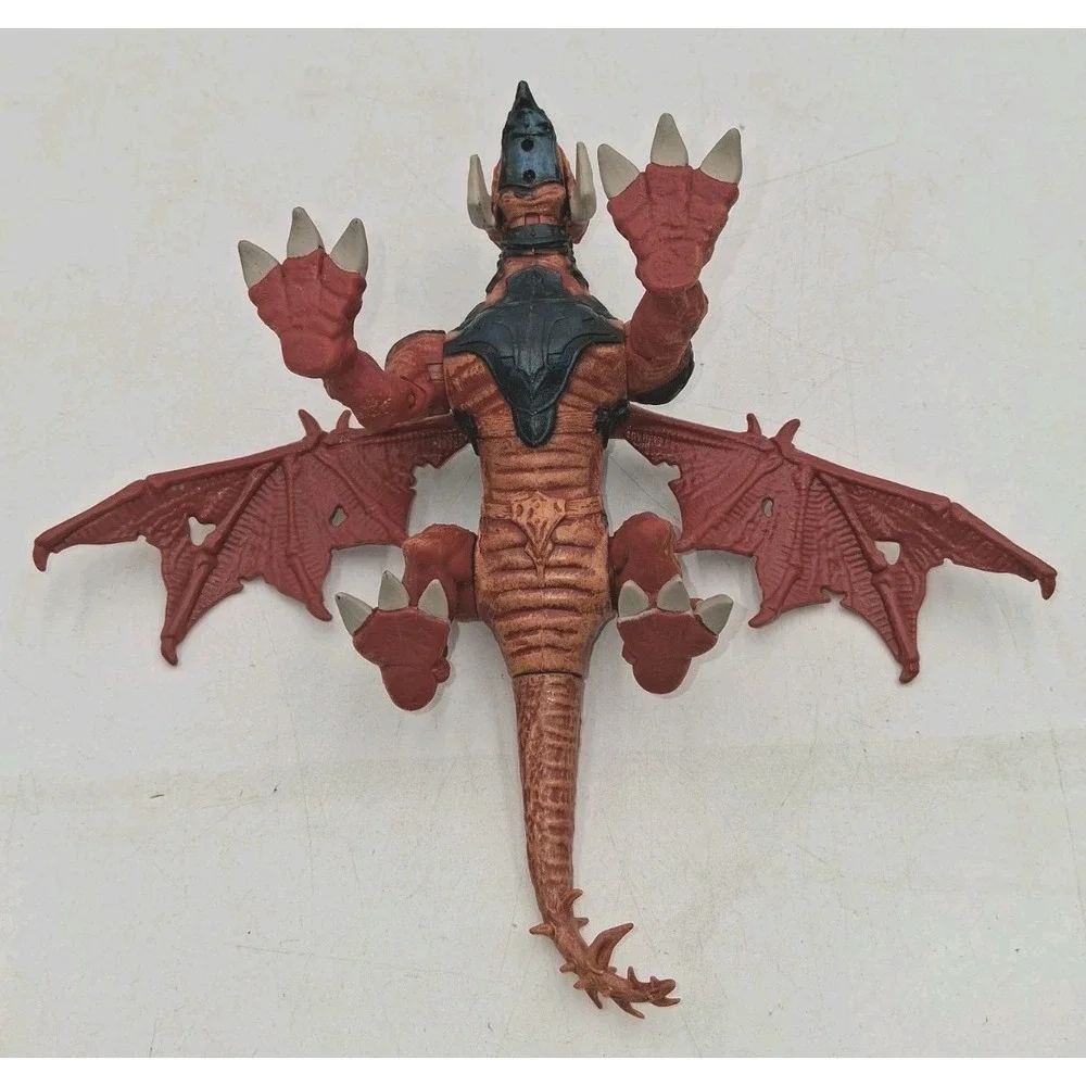 Rare Mega Bloks Fearswoop Metal Ages Lead Armour Dragon 9692 Figure
